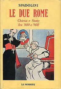 Spadolini, Le due Rome. (Umschlag)