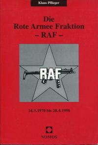Pflieger, Die  Rote-Armee-Fraktion. (Umschlag)
