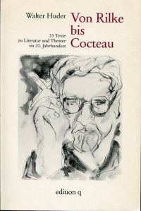 Huder, Von Rilke bis Cocteau. (Umschlag)