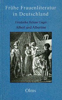 Unger, Albert und Albertine. (Umschlag)