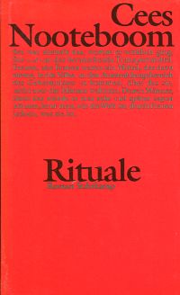 Nooteboom, Rituale. (Umschlag)