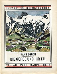 Egger, Die Gürbe und ihr Tal. (Umschlag)