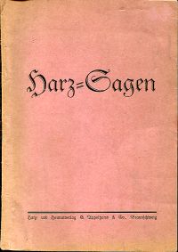 Schrader, Harz-Sagen, 2. Teil: (Umschlag)