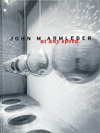 John Armleder - at any speed. (Umschlag)