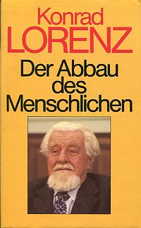 Lorenz, Der Abbau des Menschlichen. (Umschlag)