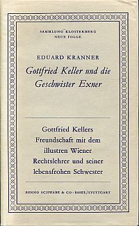 Kranner, Gottfried Keller und die Geschwister Exner. (Umschlag)