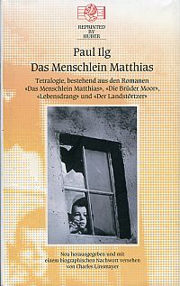 Ilg, Das Menschlein Matthias. (Umschlag)