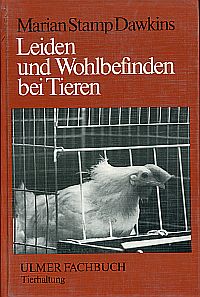 Dawkins, Leiden und Wohlbefinden bei Tieren. (Umschlag)