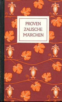 Karlinger, Provenzalische Märchen. (Umschlag)