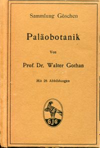 Gothan, Paläobotanik. (Umschlag)