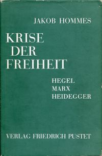 Hommes, Krise der Freiheit. (Umschlag)