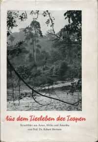 Mertens, Aus dem Tierleben der Tropen. (Umschlag)