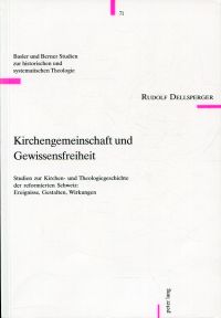 Dellsperger, Kirchengemeinschaft und Gewissensfreiheit. (Umschlag)
