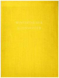 Keller, Winterthurer Kleinmeister. (Umschlag)