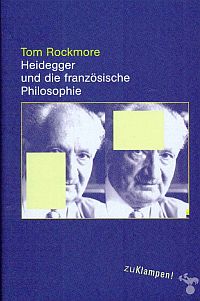 Rockmore, Heidegger und die französische Philosophie. (Umschlag)
