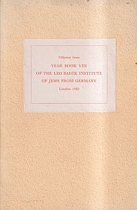 Lewin, Die Bedeutung des Stefan George-Kreises für die deutsch-jüdische Geistesg (Umschlag)