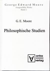 Moore, Philosophische Studien. (Umschlag)