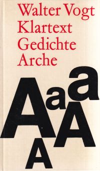 Vogt, Klartext. (Umschlag)