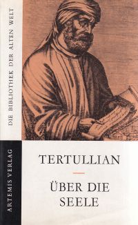 Tertullianus, Über die Seele. (Umschlag)