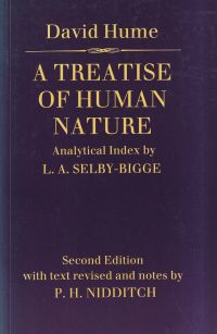 Hume, A treatise of human nature. (Umschlag)